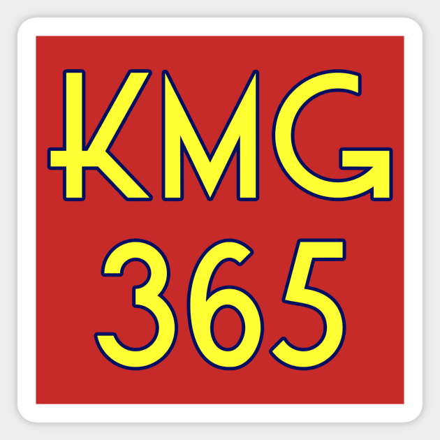 KMG 365 Vintage Sticker by Vandalay Industries